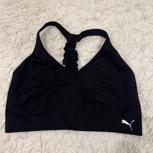 Puma Black Sports Bra